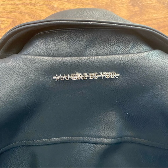 Manieredevoir Vegan Leather Jacket - Picture 8 of 9